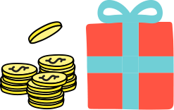 Coins & Gift Reward