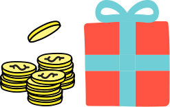 Coins & Gift Reward